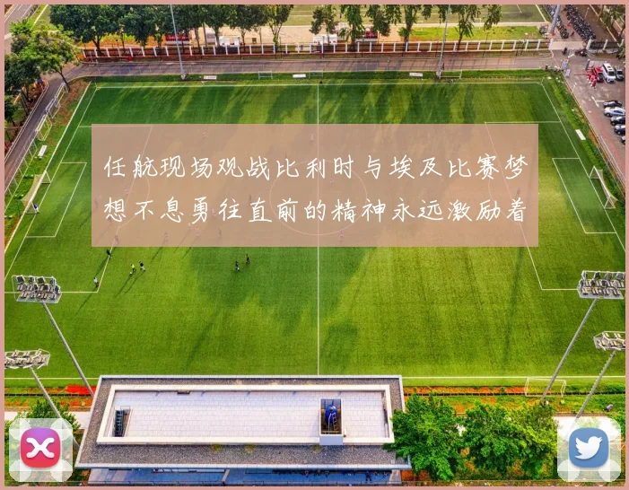 任航现场观战比利时与埃及比赛梦想不息勇往直前的精神永远激励着我们